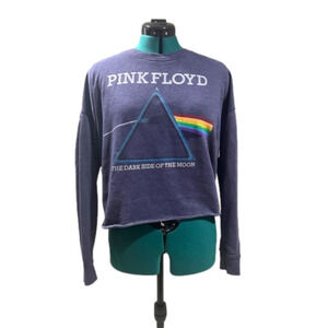 PINK Floyd cropped lightweight sweatshirt size Medium